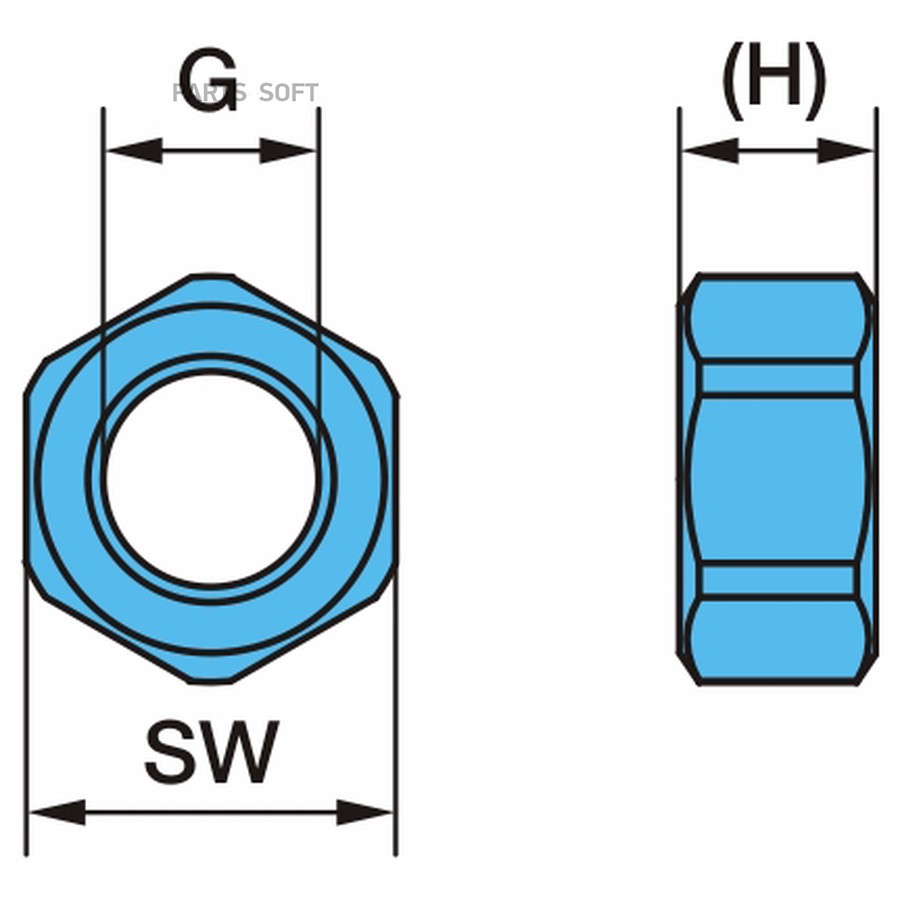 Гайка M36 DIN EN ISO 4032     8 (не самоконтр)