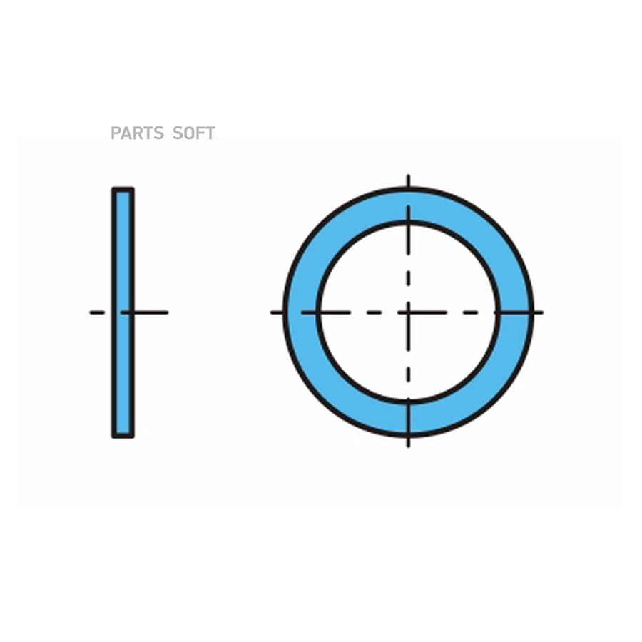 $ Кольцо BPW / пластиковое подш -32219 . Conv-14т . ?130-?186-4H /  Oe